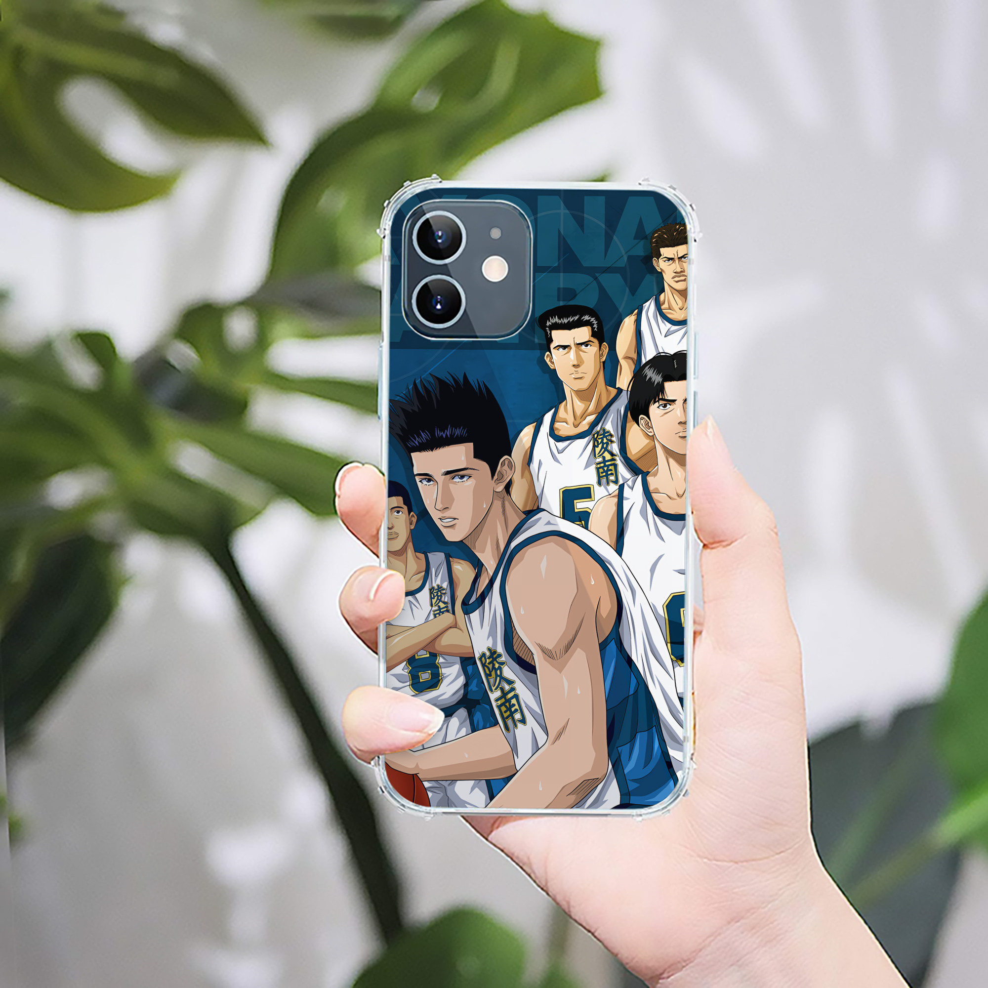 （画像用） SLAM DUNK／スラムダンク 【iPhone 12シリーズ対応】透明スマホケース（クリアソフトケース）